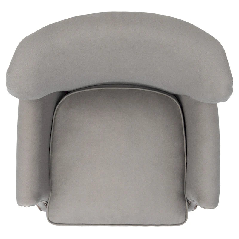 SAFAVIEH Corie Brown Club Chair - 26.6 x 28.9 x 29.3 - 27Wx29Dx29H