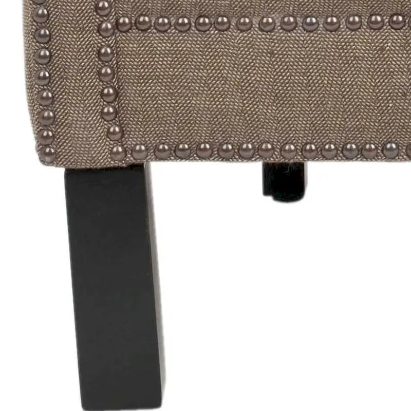 SAFAVIEH Corie Brown Club Chair - 26.6 x 28.9 x 29.3 - 27Wx29Dx29H