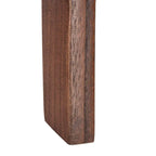 SAFAVIEH Theodora Leather Woven Accent Chair - 25.2 W x 31.5 L x 26.8 H - 25Wx31Dx27H