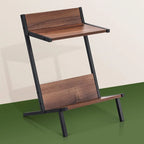 Ivinta Small End Table with Storage, Modern Simplistic Side Table
