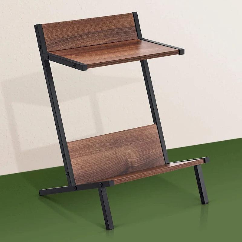 Ivinta Small End Table with Storage, Modern Simplistic Side Table