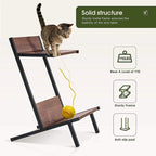 Ivinta Small End Table with Storage, Modern Simplistic Side Table