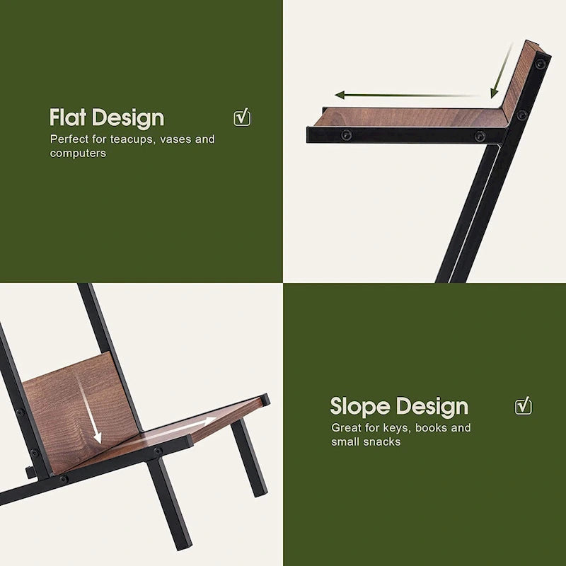 Ivinta Small End Table with Storage, Modern Simplistic Side Table