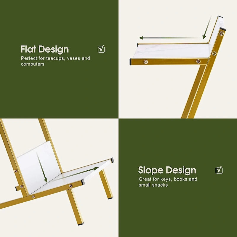 Ivinta Small End Table with Storage, Modern Simplistic Side Table