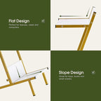 Ivinta Small End Table with Storage, Modern Simplistic Side Table