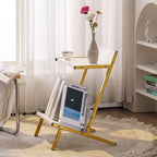 Ivinta Small End Table with Storage, Modern Simplistic Side Table