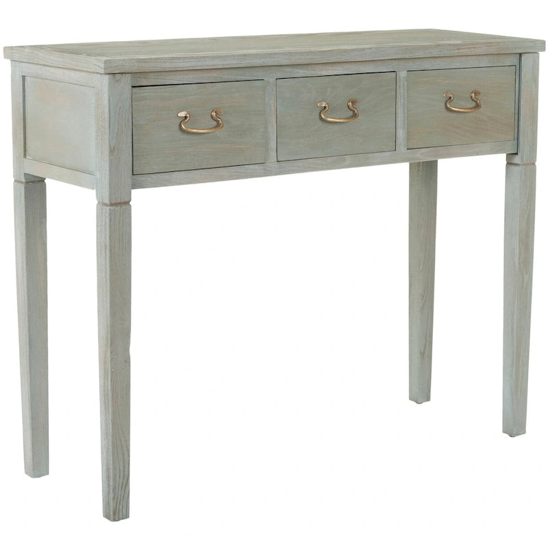 SAFAVIEH Marleine Antiqued Grey Console Table - 39.4 x 14.2 x 31.7 - 39Wx14Dx32H