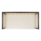 SAFAVIEH Mandie Rattan Sofa - 29 W x 62 D x 30 H - 29Wx62Dx29H