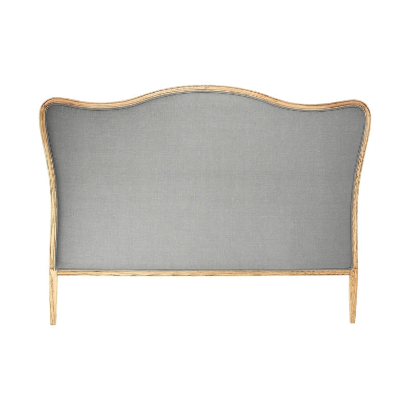 Oak & Linen Headboard