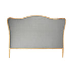 Oak & Linen Headboard