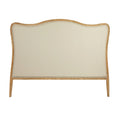 Oak & Linen Headboard