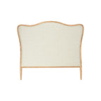 Oak & Linen Headboard