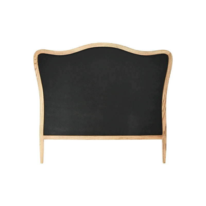 Oak & Linen Headboard