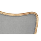 Oak & Linen Headboard