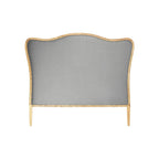 Oak & Linen Headboard