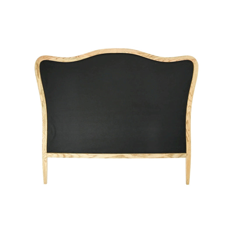 Oak & Linen Headboard