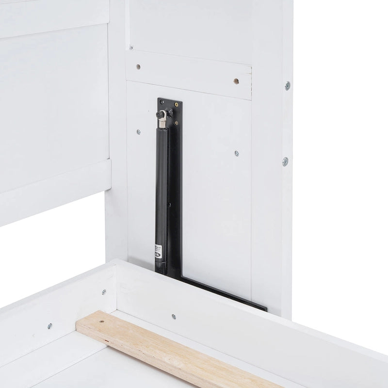 Queen Size Murphy Bed Wall Bed with Top Cabinets