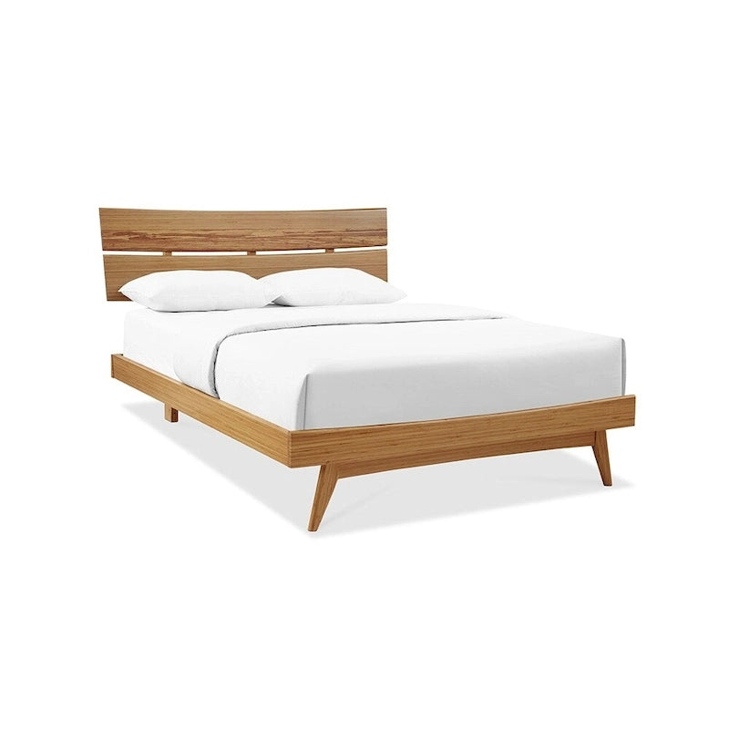 Sarah California King Platform Bed, Golden