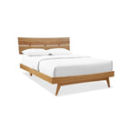 Sarah California King Platform Bed, Golden