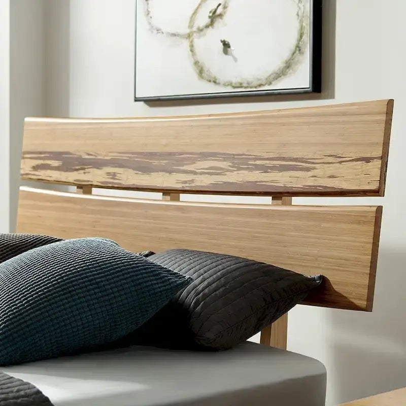 Sarah California King Platform Bed, Golden