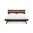Sarah California King Platform Bed, Golden