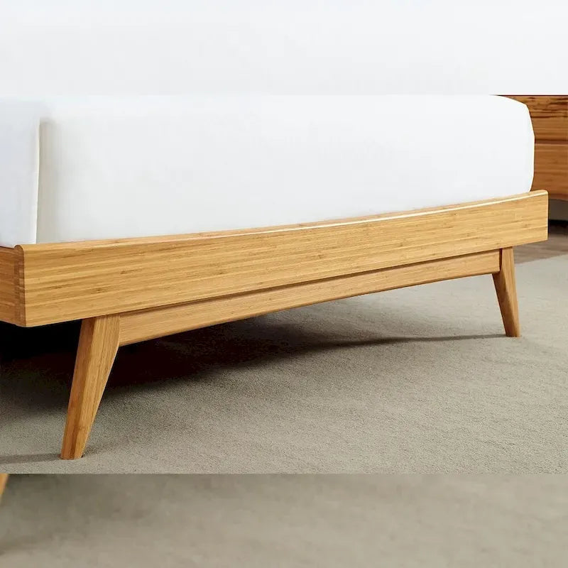 Sarah California King Platform Bed, Golden