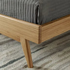 Sarah California King Platform Bed, Golden