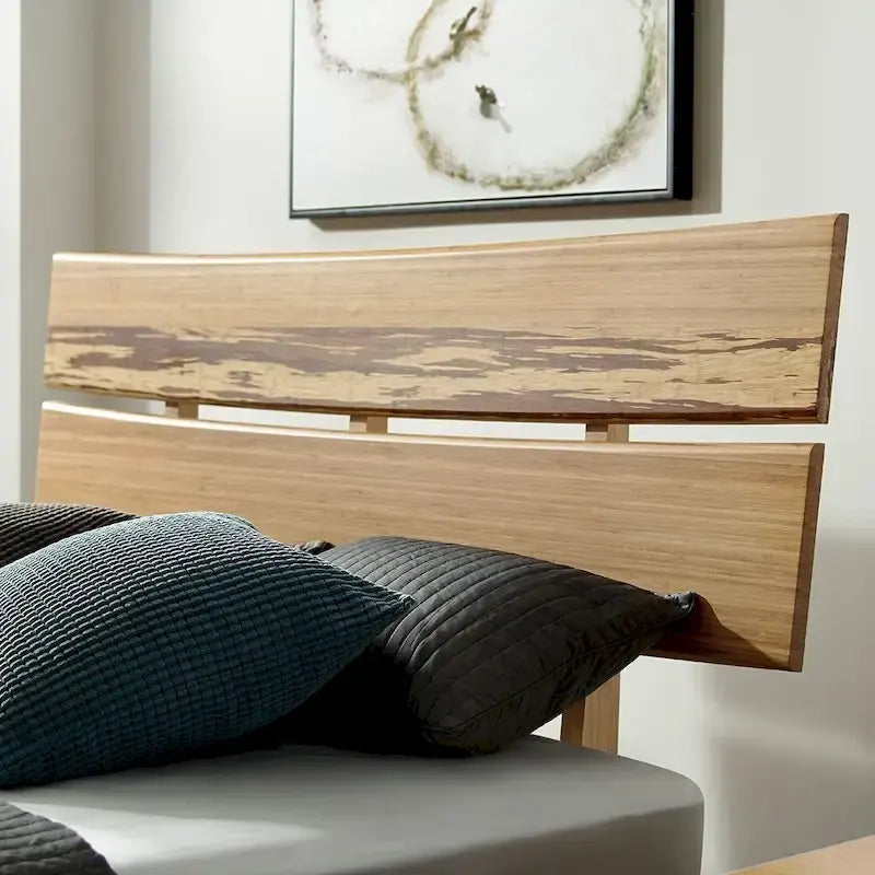 Sarah California King Platform Bed, Golden