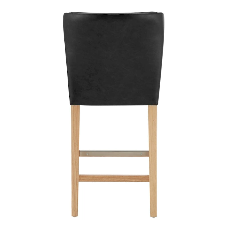 Albie KD Faux Leather Counter Stool