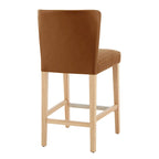 Albie KD Faux Leather Counter Stool
