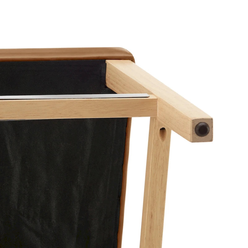 Albie KD Faux Leather Counter Stool