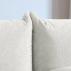 Modern Chenille Upholstery 3 Pieces Sofa Sets for Living Room Include Armchair, Loveseat,Three Seaters Couch And Ottoman