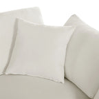 Merax Modern Large U-Shape Sectional Sofa, 2 Large Chaise with Removable Ottomans