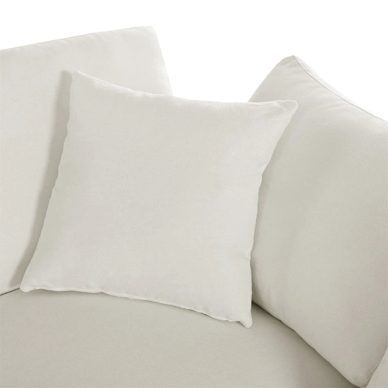 Merax Modern Large U-Shape Sectional Sofa, 2 Large Chaise with Removable Ottomans