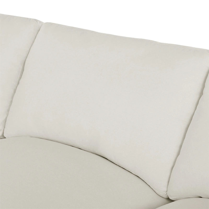 Merax Modern Large U-Shape Sectional Sofa, 2 Large Chaise with Removable Ottomans