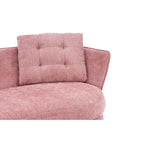 Upholstered Couch with Golden Metal Legs Club Loveseat Sofa for Living Reading Room ,Bedroom ,Apartment, Small Space Dorm