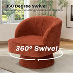 Pellebant Swivel Accent Chair Armchair Sofa for Living Room Bedroom
