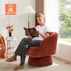 Pellebant Swivel Accent Chair Armchair Sofa for Living Room Bedroom