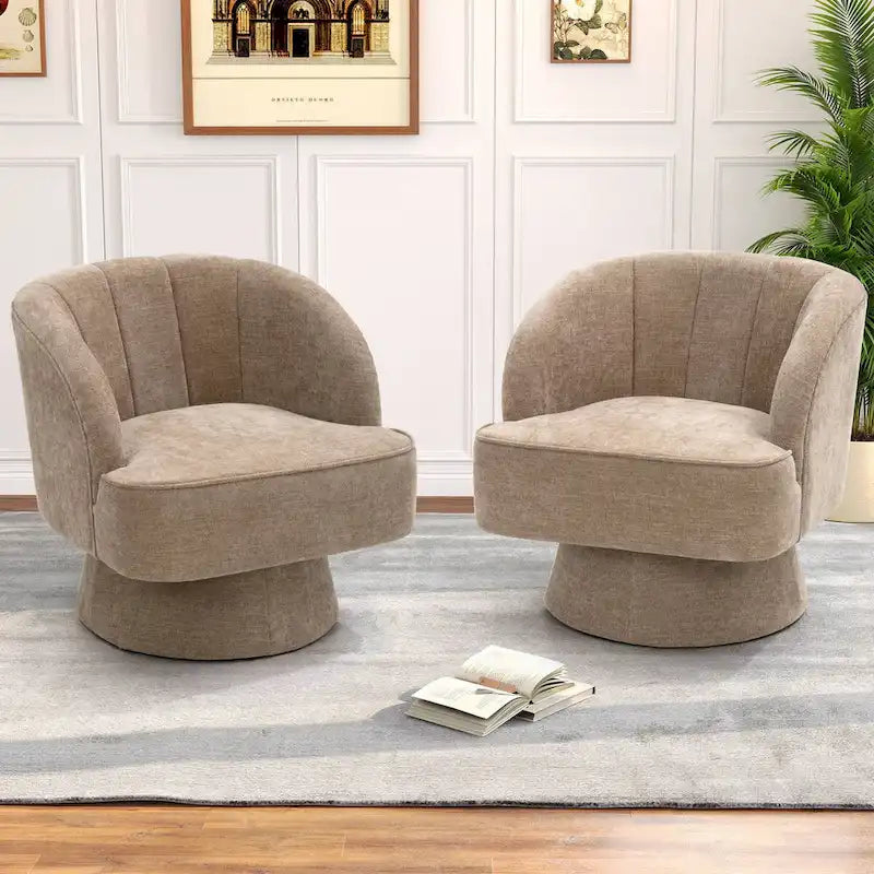 Pellebant Swivel Accent Chair Armchair Sofa for Living Room Bedroom