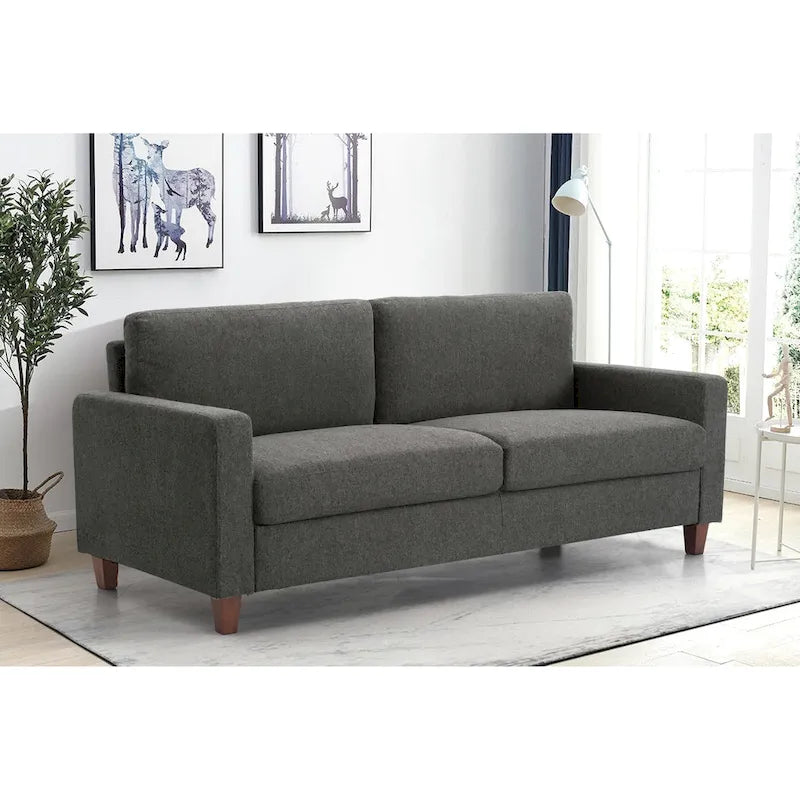 77 In Transitional Upholstered Living Room Sofa