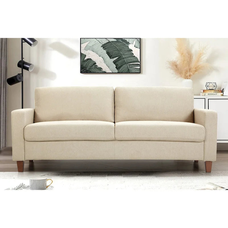 77 In Transitional Upholstered Living Room Sofa