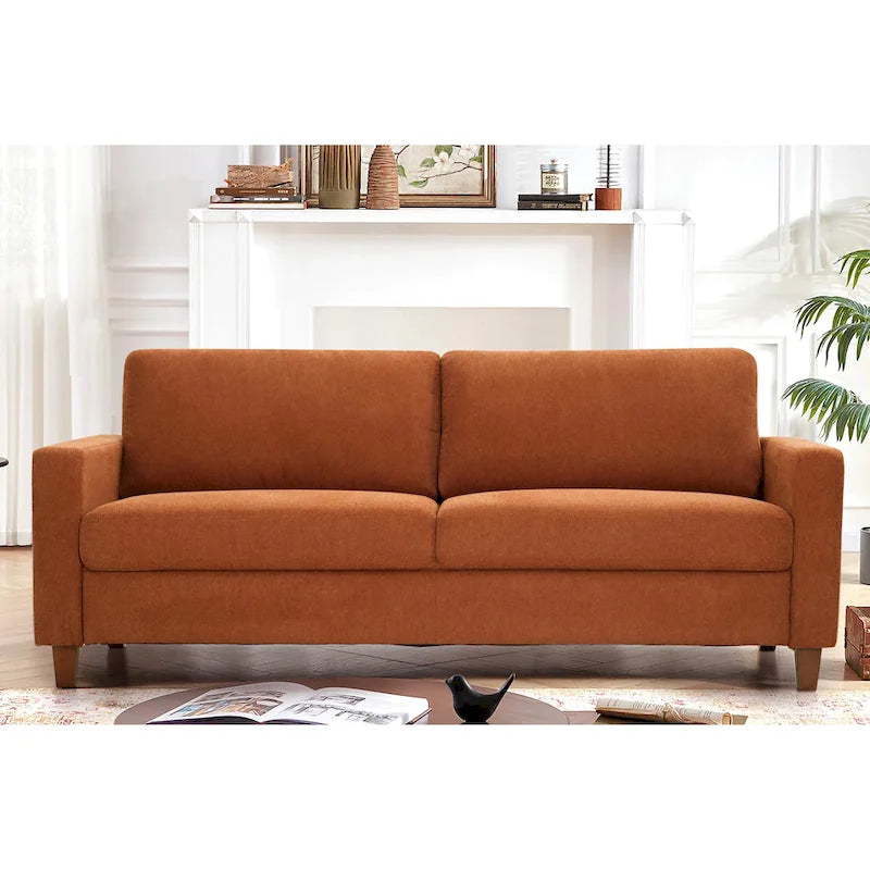 77 In Transitional Upholstered Living Room Sofa