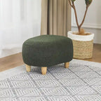 Adeco Foot Stool U Shape Ottoman for Living Room Bedroom