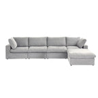 Cloud Modular Sectional Sofa,Down Filled Comfort Sofa Couch for Living Room