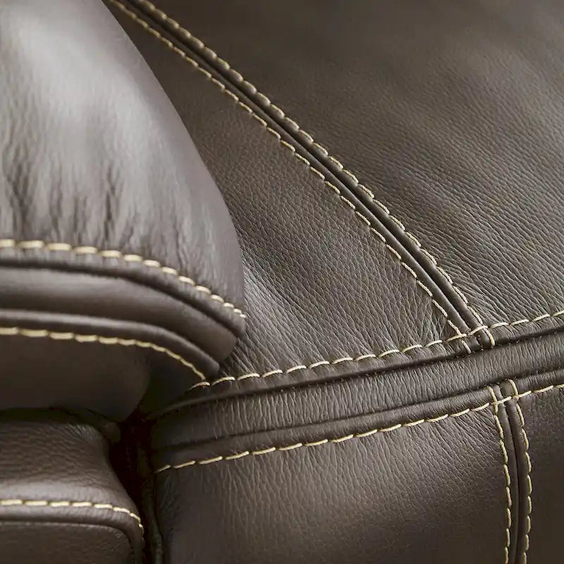 Signature Design by Ashley Dunleith Brown 5-Piece Power Reclining Sectional - 123W x 123D x 43H