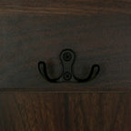 Hall Tree with 3 HooksCoat Hanger, Entryway Bench,Storage Bench, 3-in-1 Design,47.2INCH,for Entrance,Hallway