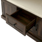 Hall Tree with 3 HooksCoat Hanger, Entryway Bench,Storage Bench, 3-in-1 Design,47.2INCH,for Entrance,Hallway