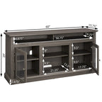 TV Stand With Insert 18 Fireplace
