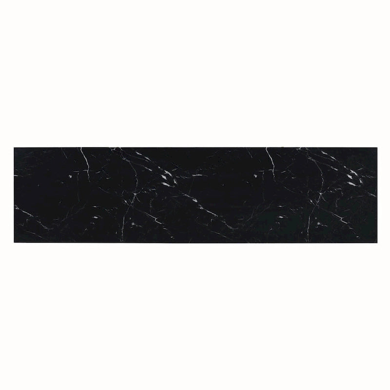 Contemporary Sideboard with Spacious Storage, Metal Handles