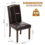 Dining Chairs Set Of 2, Mid-Century Modern Dinning Chairs, Living Room Bedroom Outdoor Lounge Chair, White Kitchen Accent Chairs